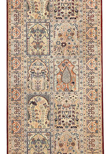 Multi Colored Mahal 2' 7 x 10' 2 - No. 56920