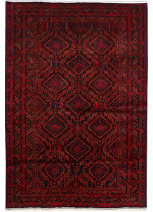 Multi Colored Baluchi 6' 11 x 10' 2 - No. 56981