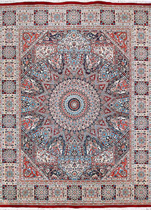 Multi Colored Gombud 8' x 10' 2 - No. 57131