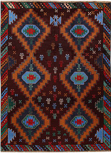 Multi Colored Baluchi 5' 9 x 7' 10 - No. 57144