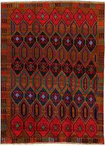 Saddle Brown Baluchi 6' x 8' - No. 57147