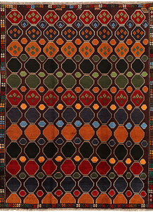 Multi Colored Baluchi 6' x 7' 9 - No. 57161