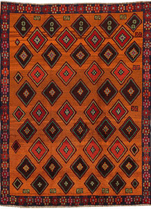 Saddle Brown Baluchi 5' 10 x 7' 10 - No. 57163