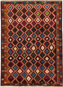 Multi Colored Baluchi 5' 9 x 7' 11 - No. 57167