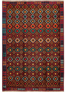 Multi Colored Baluchi 5' 10 x 7' 9 - No. 57181