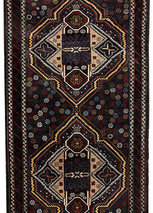 Multi Colored Baluchi 3' 2 x 9' 5 - No. 57192