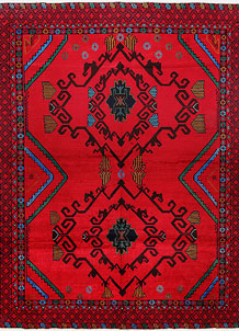 Crimson Baluchi 8' 11 x 11' 6 - No. 57200