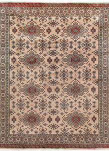 Burlywood Caucasian 8' 3 x 10' 4 - No. 58391