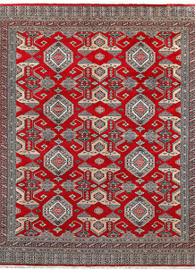 Red Caucasian 8' 1 x 9' 10 - No. 58456