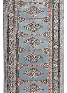 Light Slate Grey Jaldar 2' 7 x 9' 11 - No. 58774