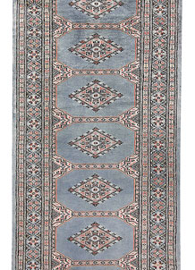Light Slate Grey Jaldar 2' 7 x 10' 3 - No. 58782