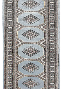 Light Steel Blue Jaldar 2' 4 x 9' 5 - No. 58958