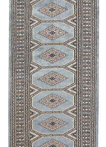 Light Steel Blue Jaldar 2' 4 x 9' 7 - No. 58961