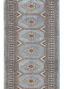 Light Steel Blue Jaldar 2' 4 x 9' 1 - No. 58966
