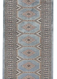 Light Slate Grey Jaldar 2' 4 x 9' 3 - No. 58969