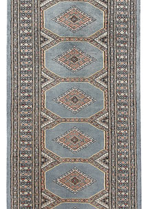 Light Slate Grey Jaldar 2' 4 x 9' 8 - No. 58974