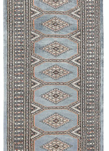 Light Slate Grey Jaldar 2' 4 x 9' 5 - No. 58977
