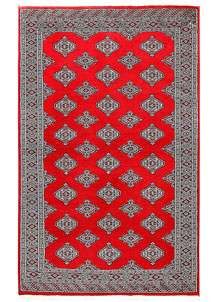 Red Jaldar 5' 1 x 8' 1 - No. 59097