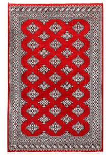 Red Jaldar 5' x 7' 11 - No. 59103