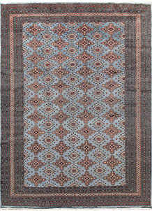 Light Steel Blue Jaldar 8' x 11' - No. 59151
