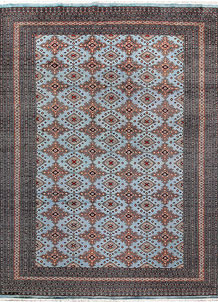 Light Steel Blue Jaldar 8' 1 x 10' 10 - No. 59152