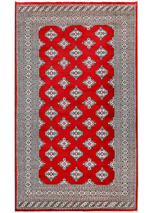 Red Jaldar 6' 6 x 9' 11 - No. 59186