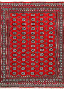 Firebrick Bokhara 7' 9 x 9' 9 - No. 59353