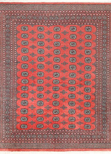 Salmon Bokhara 8' 2 x 10' 1 - No. 59421