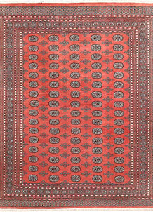 Salmon Bokhara 7' 10 x 9' 11 - No. 59422