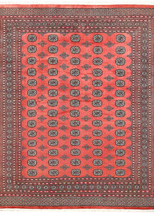 Salmon Bokhara 8' 2 x 10' 2 - No. 59431