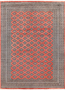 Salmon Bokhara 10' x 13' 11 - No. 59621