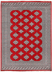 Firebrick Jaldar 6' 7 x 8' 10 - No. 59634