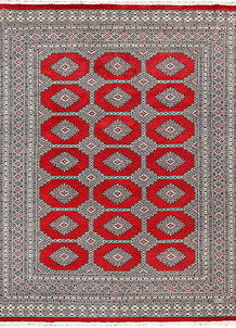 Firebrick Jaldar 6' 8 x 8' 8 - No. 59637
