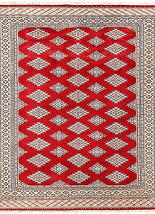 Firebrick Jaldar 6' 5 x 7' 8 - No. 59654