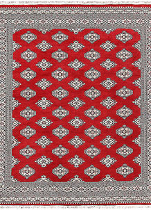 Firebrick Jaldar 6' 6 x 7' 5 - No. 59658