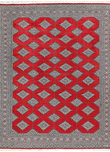 Firebrick Jaldar 6' 9 x 8' 3 - No. 59660