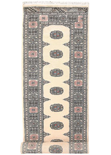 Cornsilk Bokhara 2' 6 x 10' 5 - No. 59693