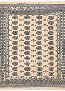 Bisque Bokhara 6' 8 x 7' 9 - No. 59715