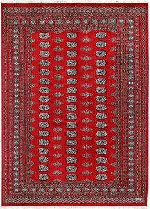 Firebrick Bokhara 6' 2 x 8' 6 - No. 59754