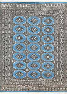 Sky Blue Jaldar 6' 7 x 8' 6 - No. 59772