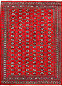 Red Bokhara 9' 3 x 12' 6 - No. 59808