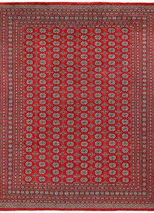 Firebrick Bokhara 9' 3 x 11' 10 - No. 59838