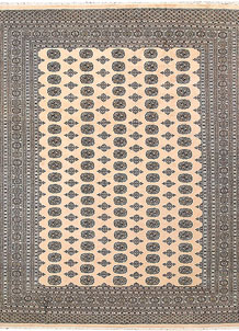 Bisque Bokhara 9' 2 x 12' - No. 59852