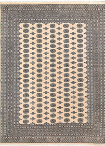 Blanched Almond Bokhara 9' 2 x 12' - No. 59854
