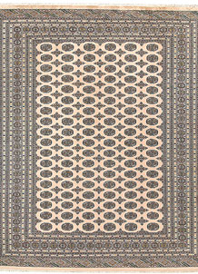 Bisque Bokhara 9' 1 x 11' 7 - No. 59860