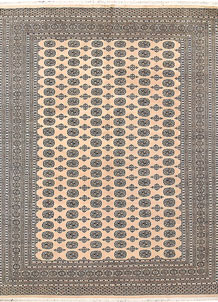 Bisque Bokhara 9' 2 x 11' 10 - No. 59887