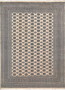 Bisque Bokhara 9' 2 x 12' 6 - No. 59892