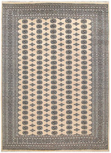 Bisque Bokhara 9' 2 x 12' 7 - No. 59955