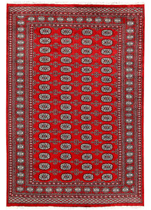 Firebrick Bokhara 5' 10 x 8' 6 - No. 60060