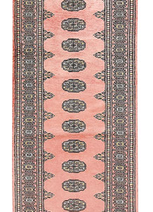Salmon Bokhara 2' 7 x 13' 5 - No. 60081